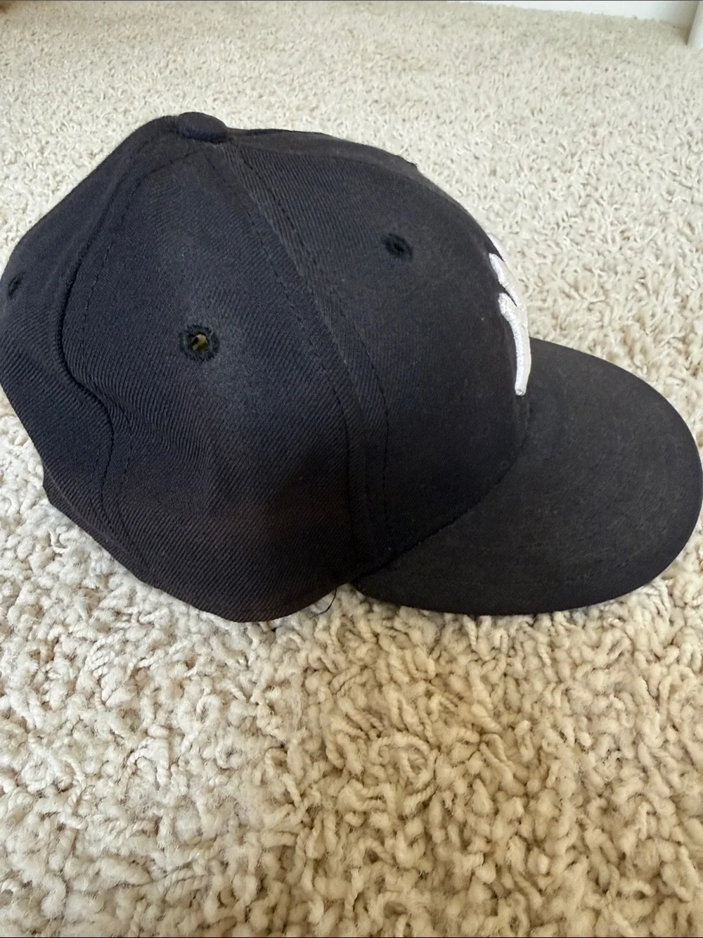 New Era Black and Tan 59FIFTY Fitted Cap (Size 7 1/4)
